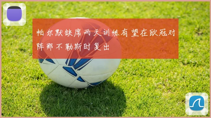 帕尔默缺席两天训练有望在欧冠对阵那不勒斯时复出